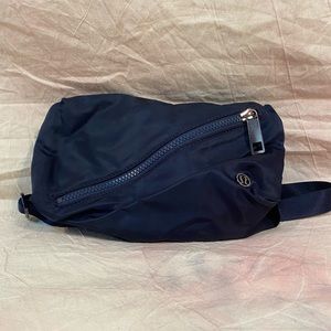 Navy Blue Lululemon Fanny Pack